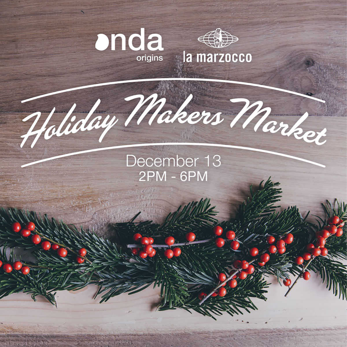 Holiday Makers Market - Dec 2019 - Events