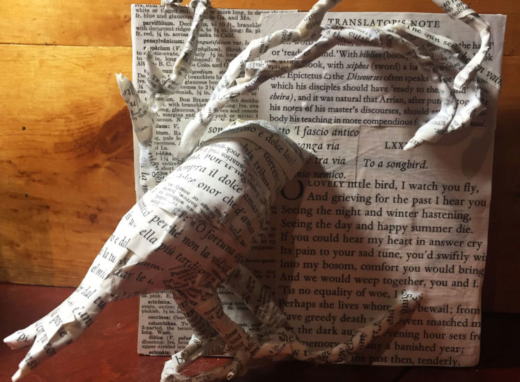 Library Spirits - Songbird - Sculpture