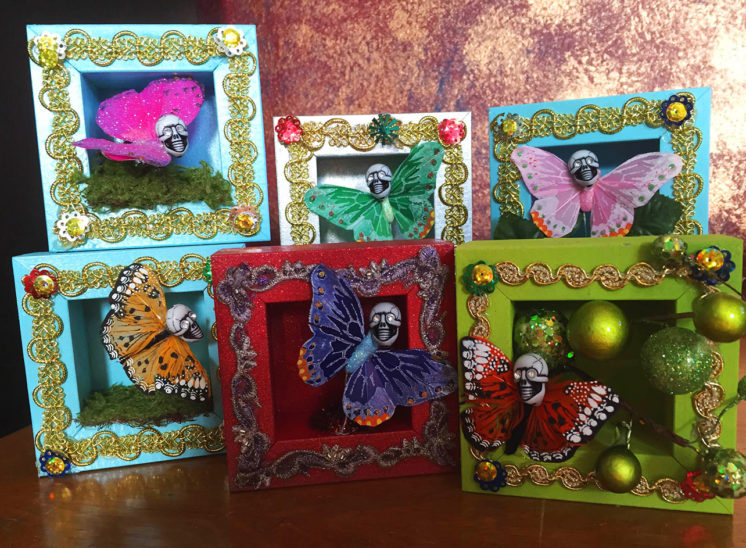 Muertos Small Skeleton Boxes